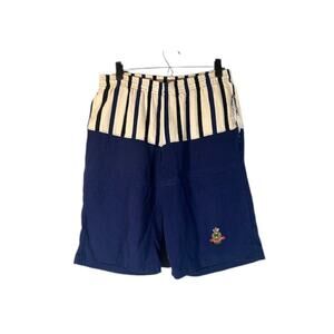 Cross Colours Blue Cotton Classic Street Sweat Shorts Casual Mens Sz 1 VTG